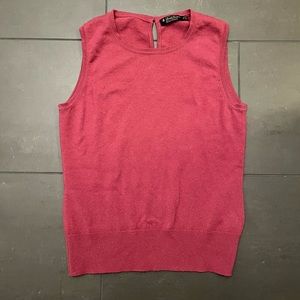 Brooks brothers Italian cashmere shell sweater